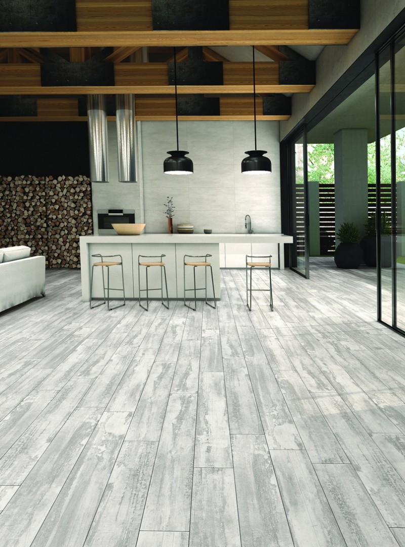 VINTAGE WOOD BLACK Feinsteinzeug Fliesen